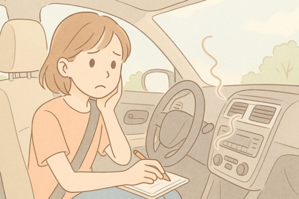 車のエアコンからぬるい風が出る原因とは？